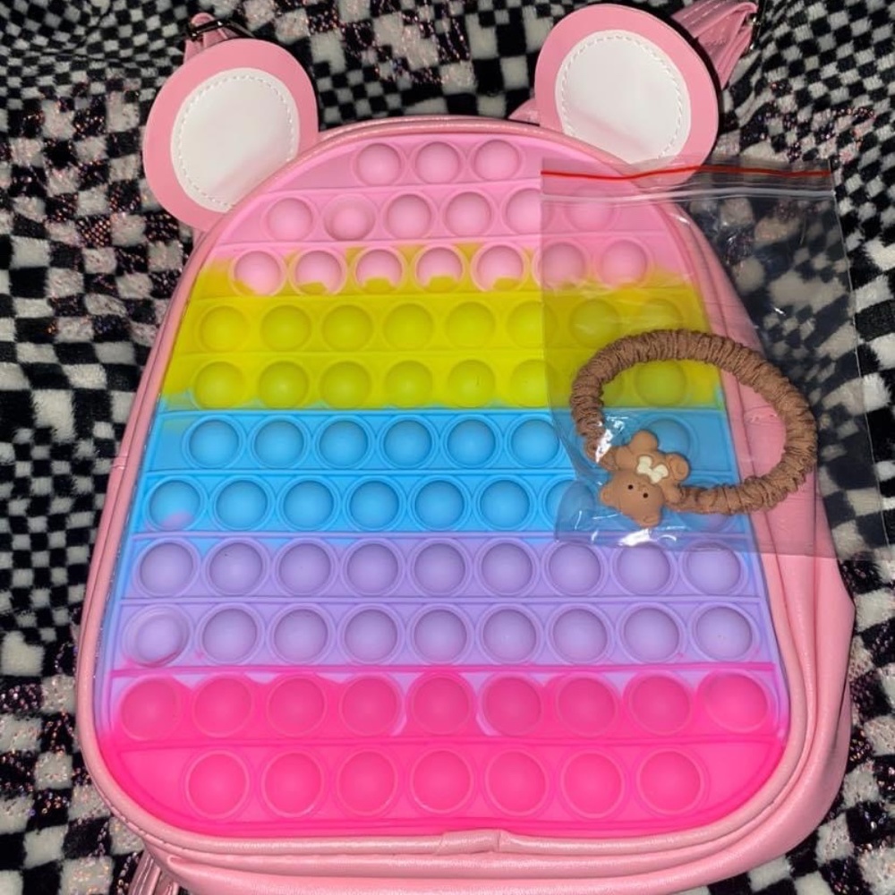 SOLD Small pop it Backpack